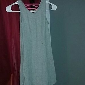 Grey mini dress